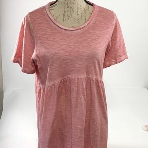 Rusty Tea n Rose Empire Waisted Top Size Large